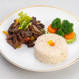 بیف استیك بصوص النعناع